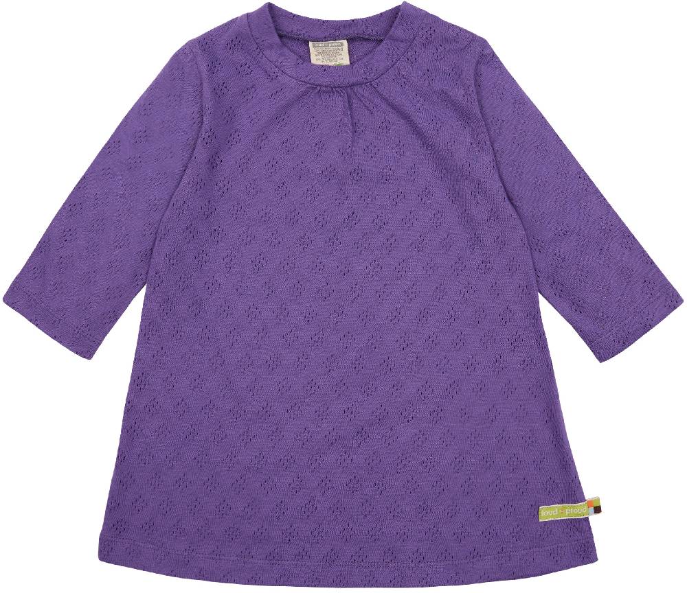 Loud Proud Kleid langarm mit Lochmuster