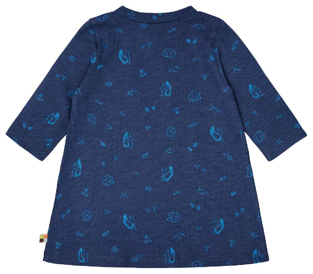 Loud Proud Kleid Slub Jersey Mit Druck