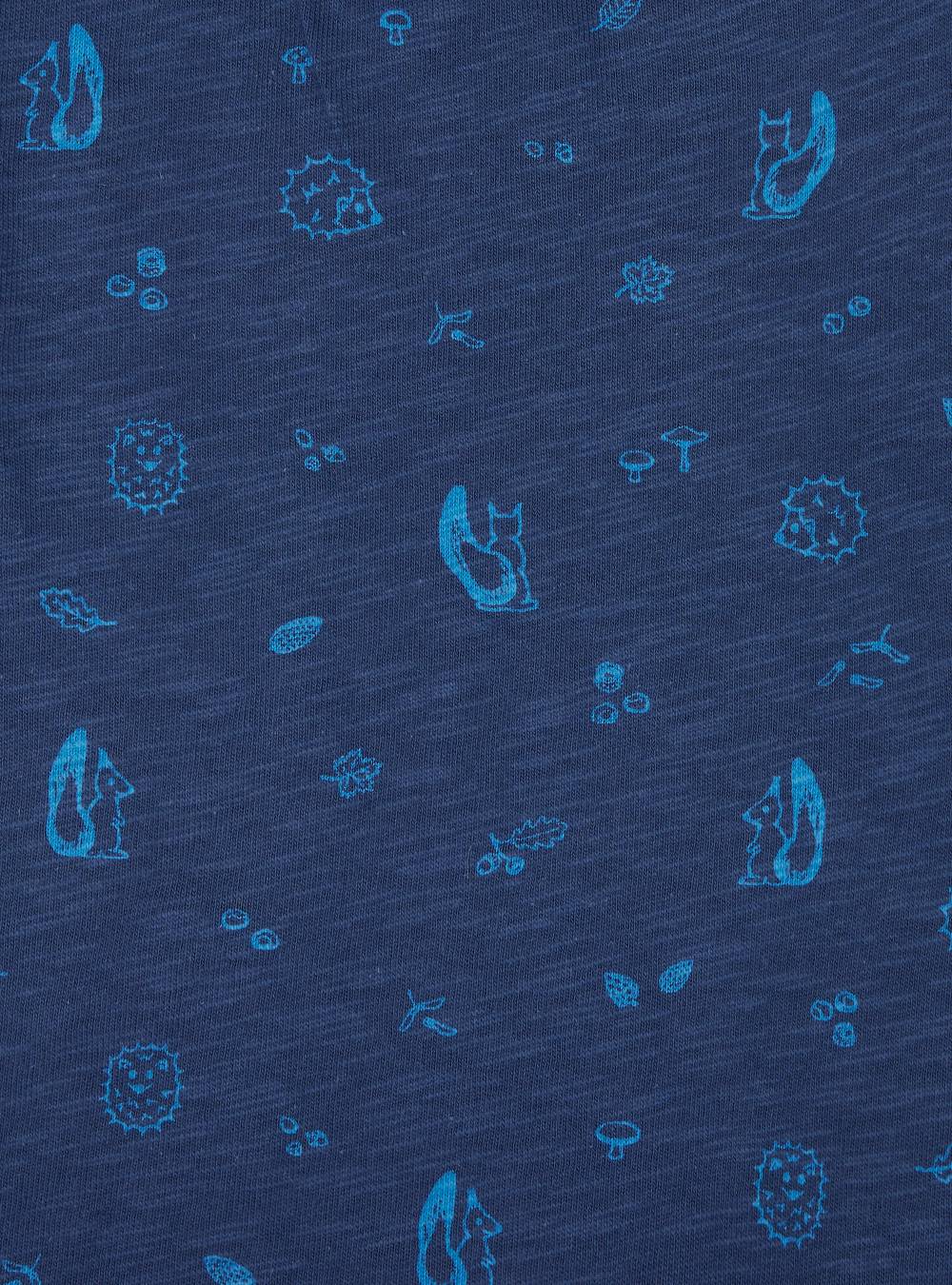 Loud Proud Kleid Slub Jersey Mit Druck