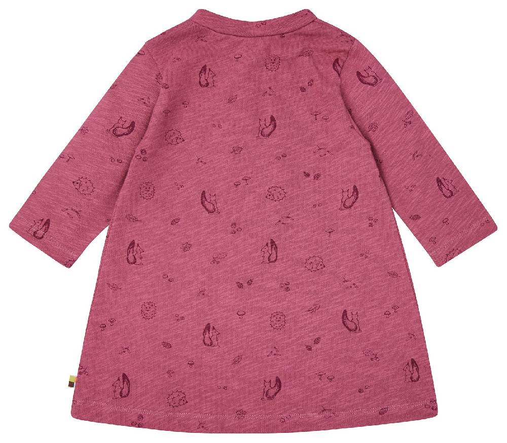 Loud Proud Kleid Slub Jersey Mit Druck