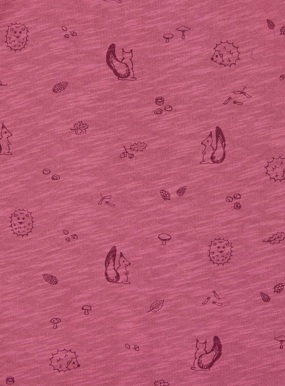 Loud Proud Kleid Slub Jersey Mit Druck