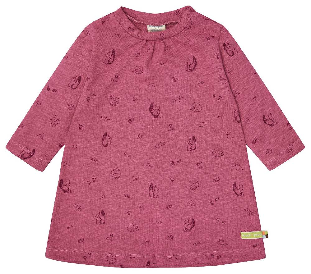 Loud Proud Kleid Slub Jersey mit Druck