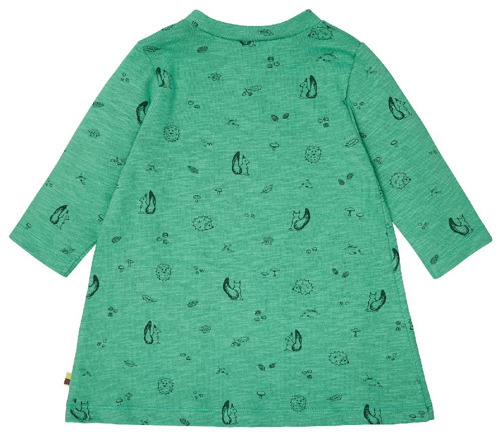 Loud Proud Kleid Slub Jersey Mit Druck