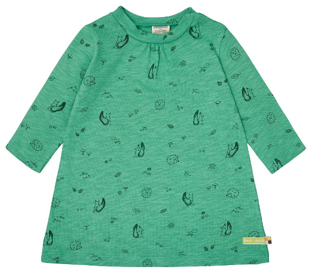 Loud Proud Kleid Slub Jersey mit Druck