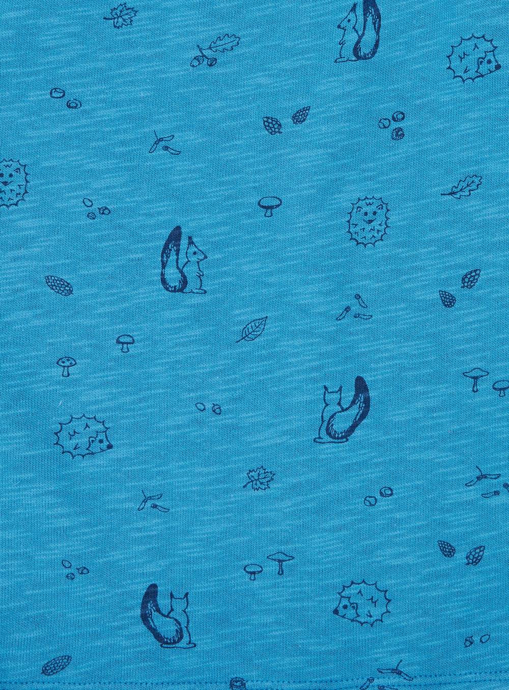 Loud Proud Kleid Slub Jersey Mit Druck