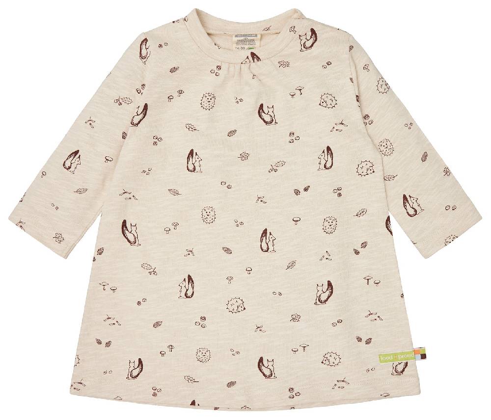 Loud Proud Kleid Slub Jersey mit Druck