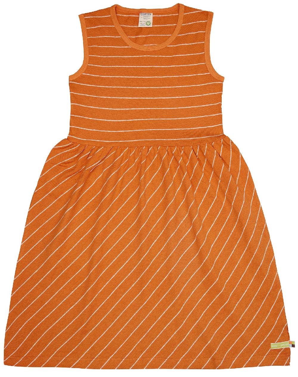 Loud Proud Kleid Streifen mit Leinen