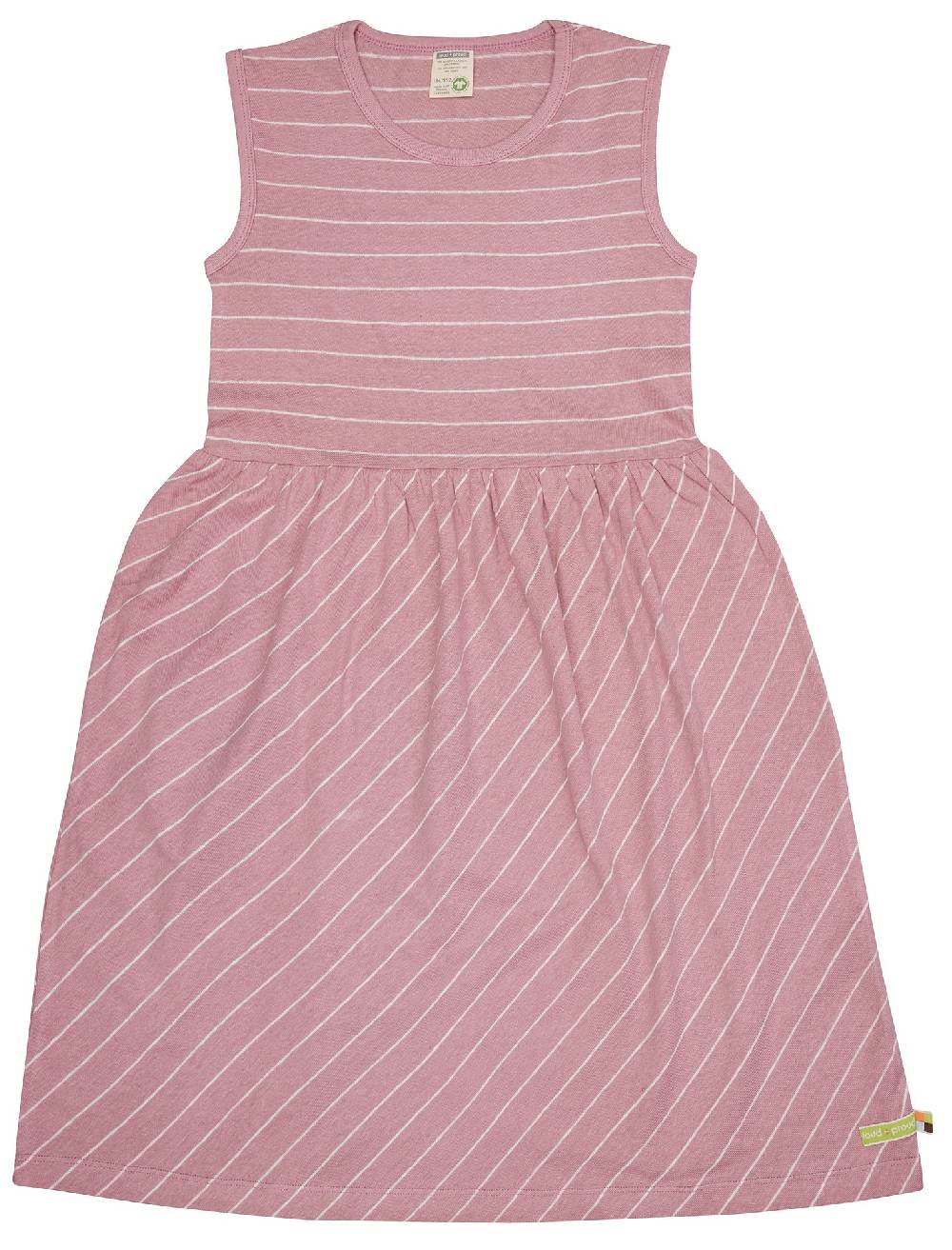 Loud Proud Kleid Streifen mit Leinen