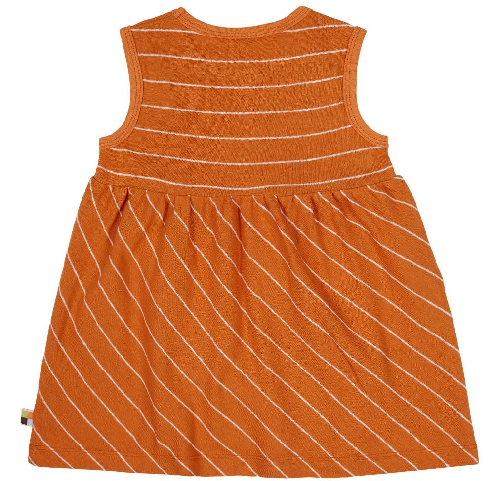 Loud Proud Kleid Streifen Mit Leinen