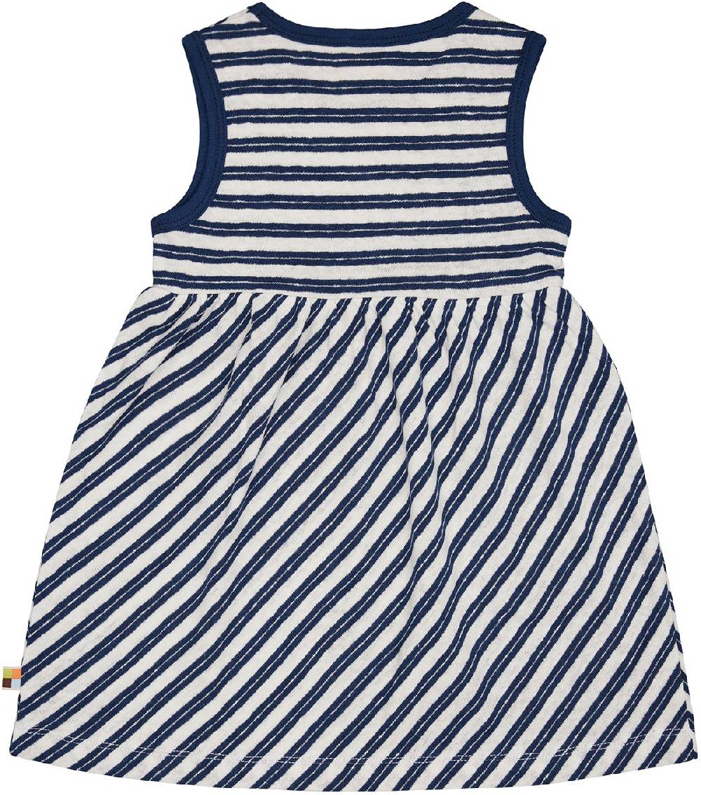 Loud Proud Kleid Streifen Mit Leinen