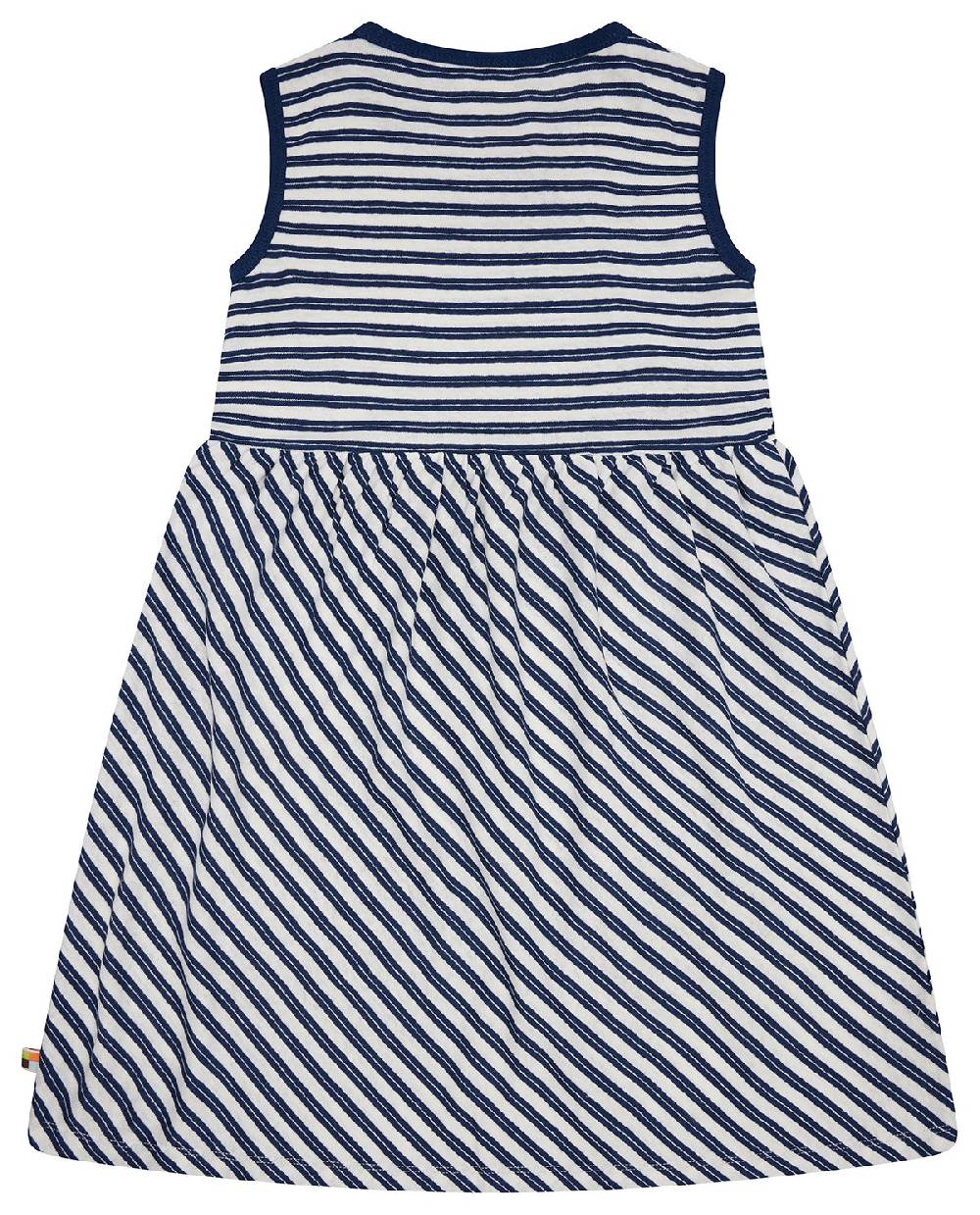 Loud Proud Kleid Streifen Mit Leinen