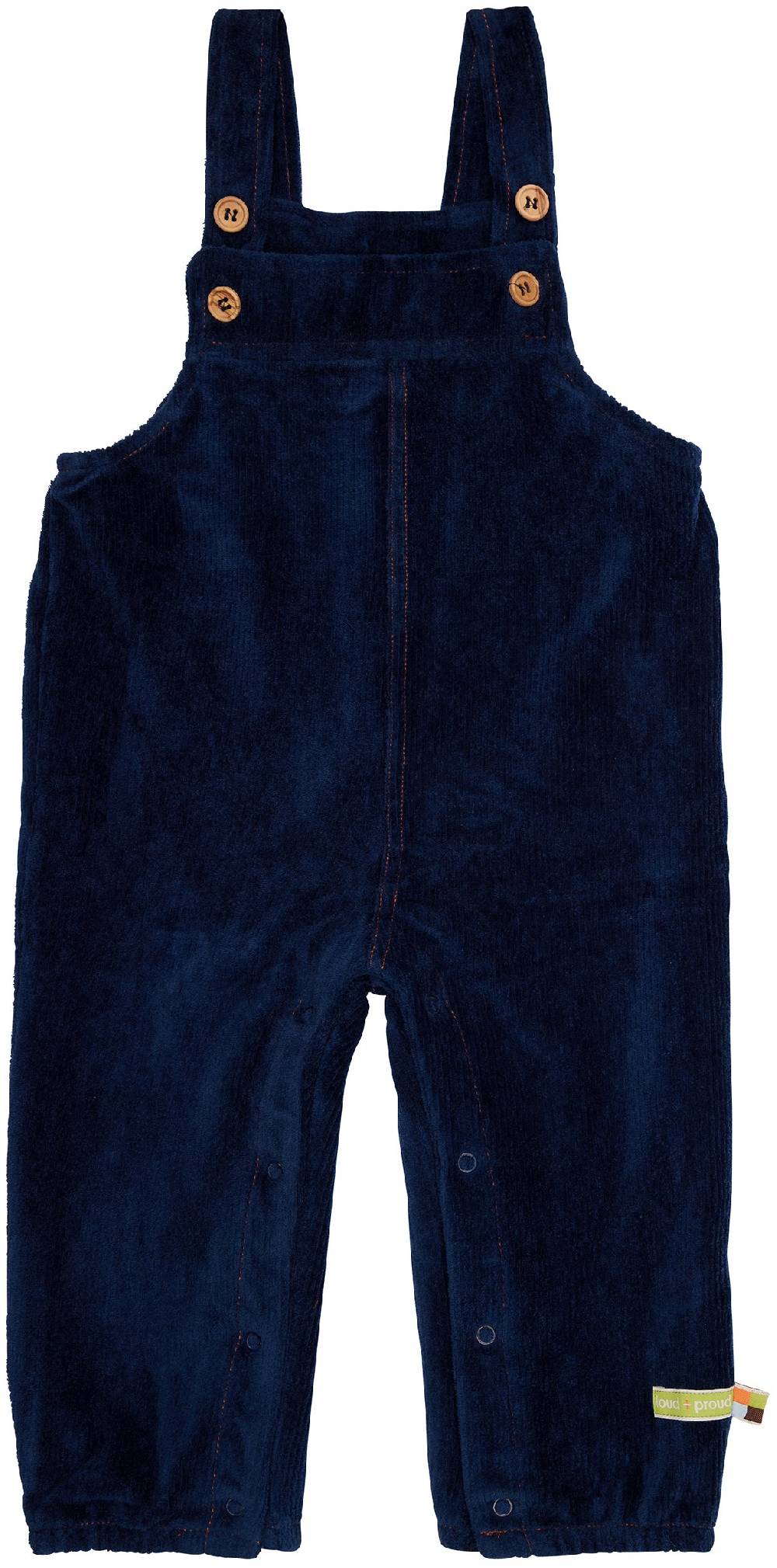 Loud Proud Latzhose aus elastischem Cord
