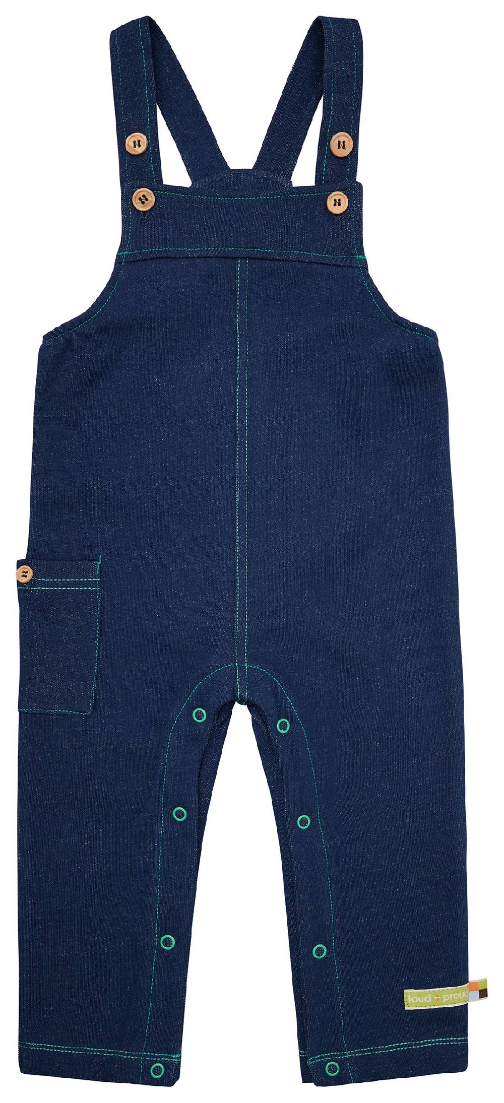 Loud Proud Latzhose in Jeans-Optik