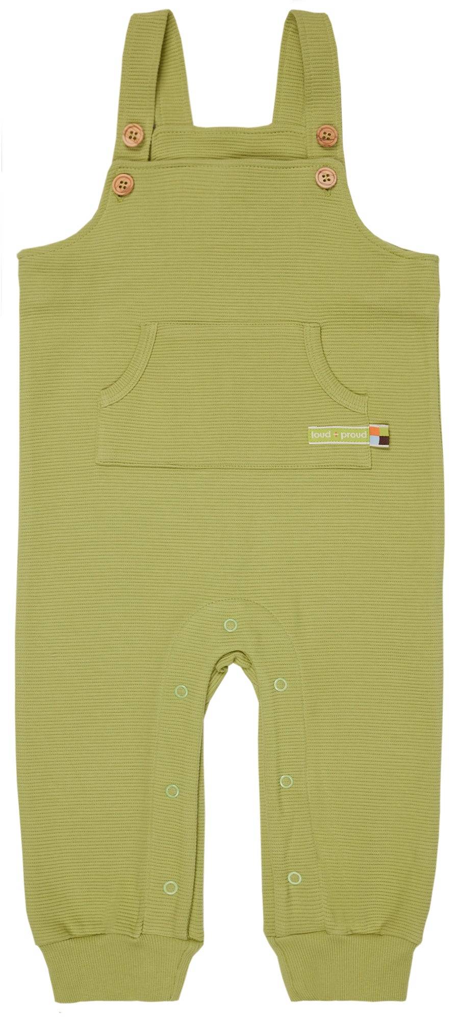 Loud Proud Latzhose Rippenstruktur