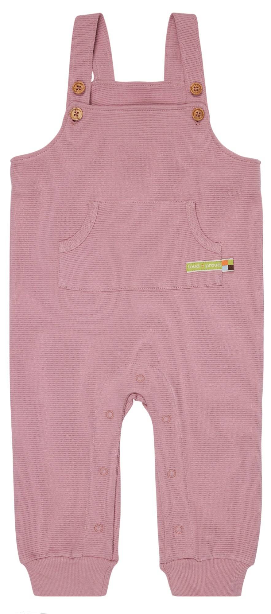 Loud Proud Latzhose Rippenstruktur