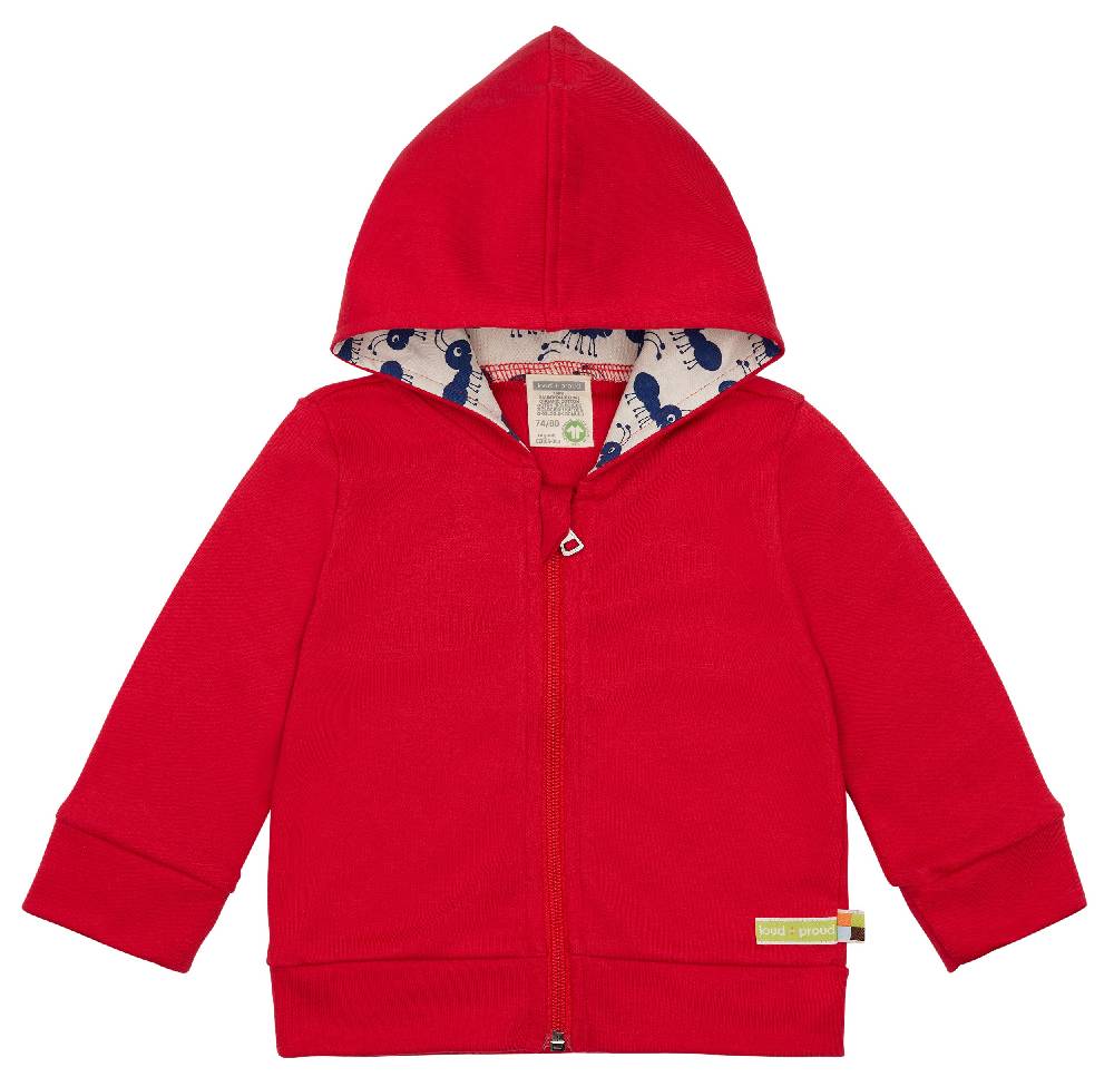 Loud Proud Leichte Kapuzenjacke aus Interlock