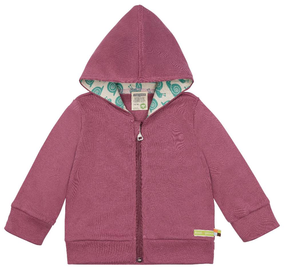 Loud Proud Leichte Kapuzenjacke aus Interlock