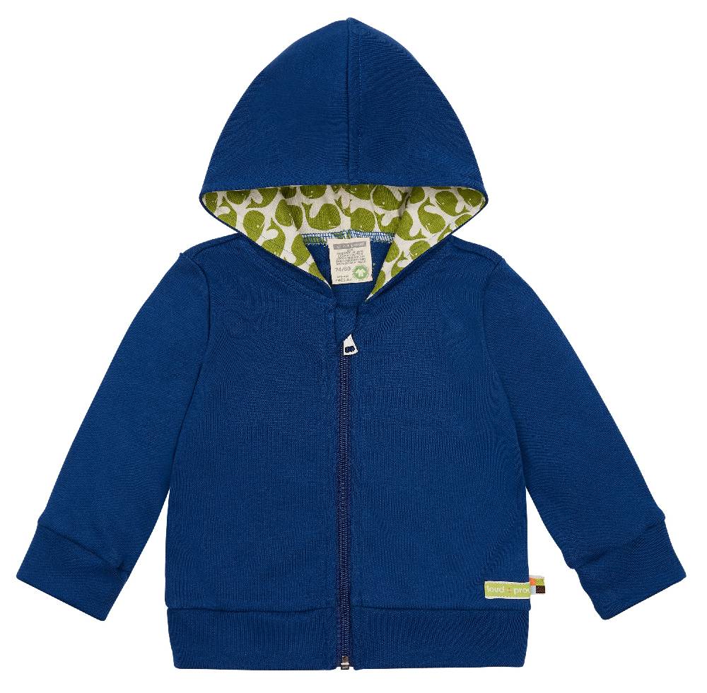 Loud Proud Leichte Kapuzenjacke aus Interlock