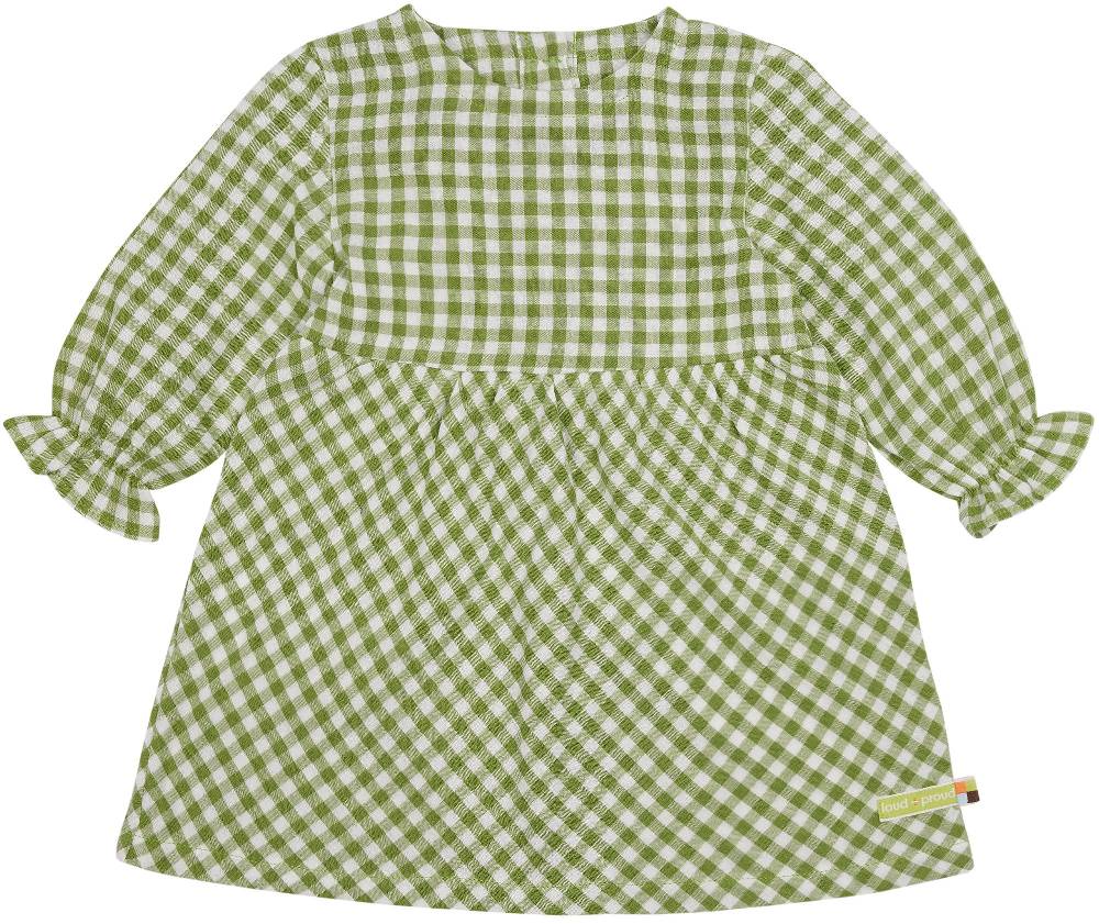 Loud Proud Musselin Kleid mit Karo