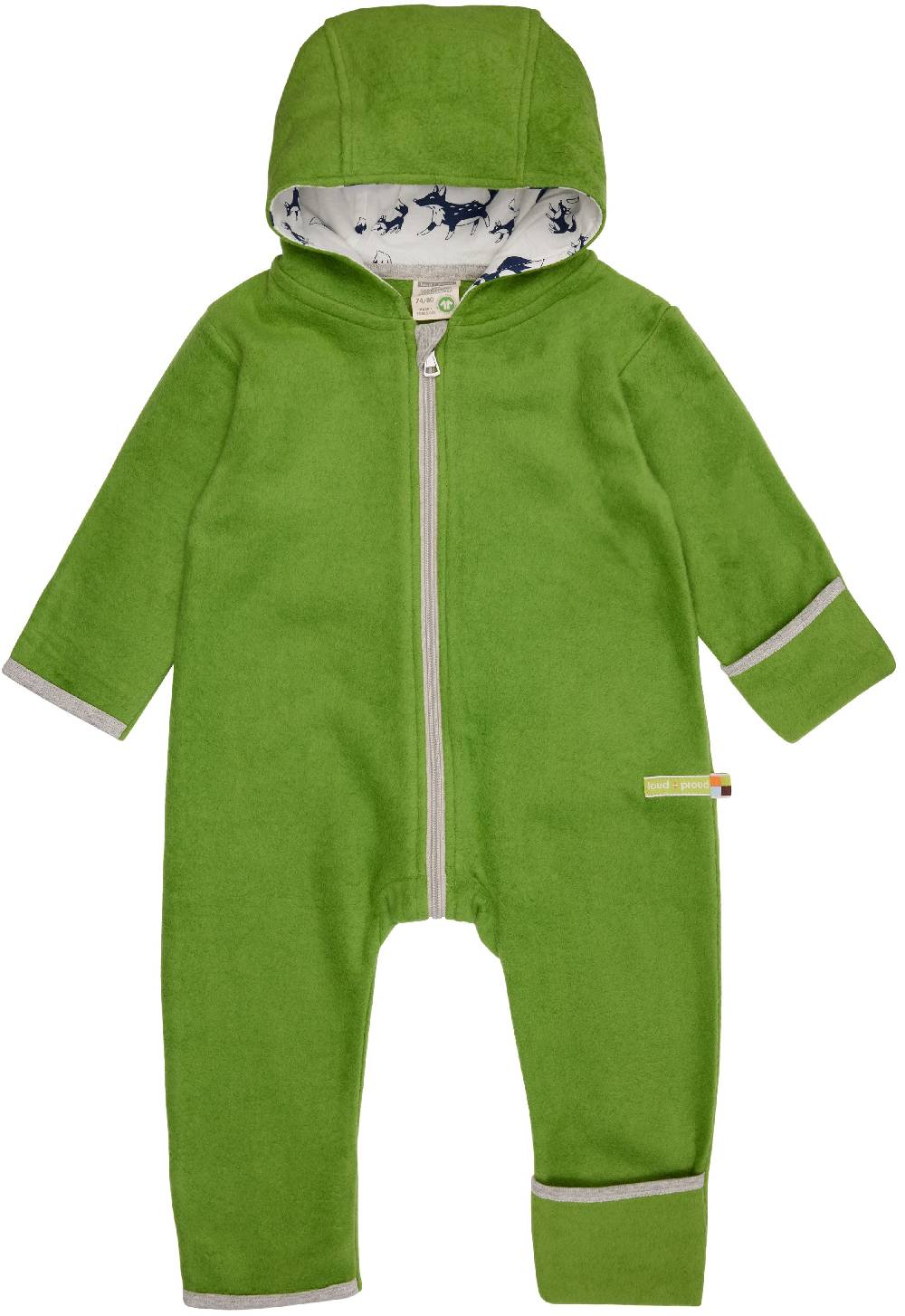 Loud Proud Overall aus Baumwoll-Fleece