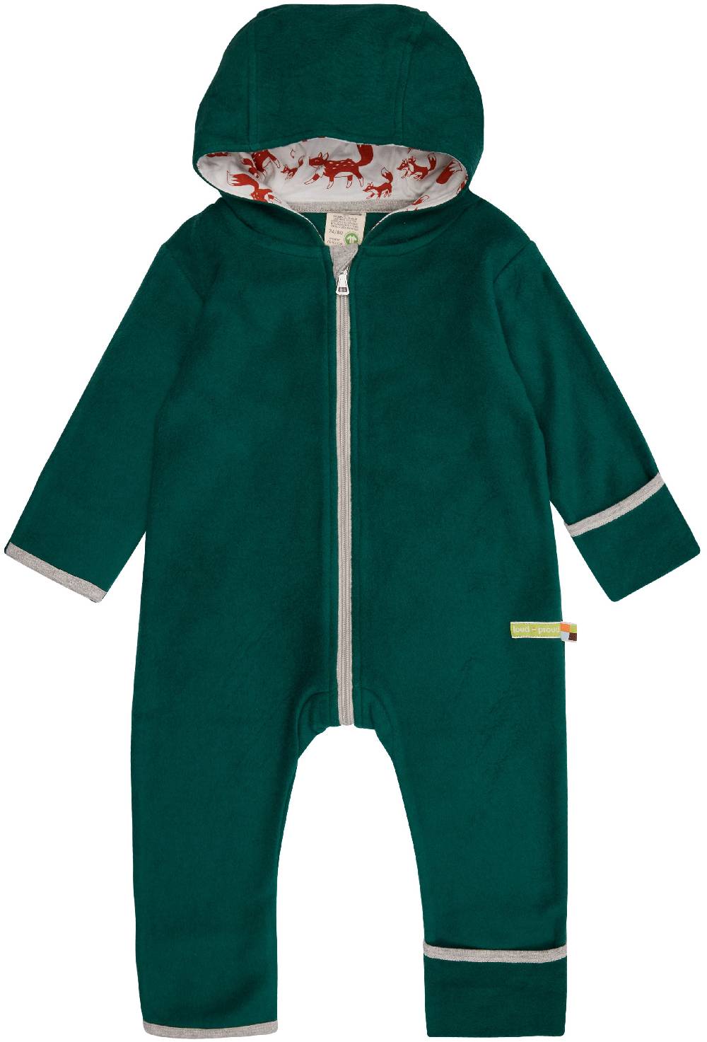 Loud Proud Overall aus Baumwoll-Fleece