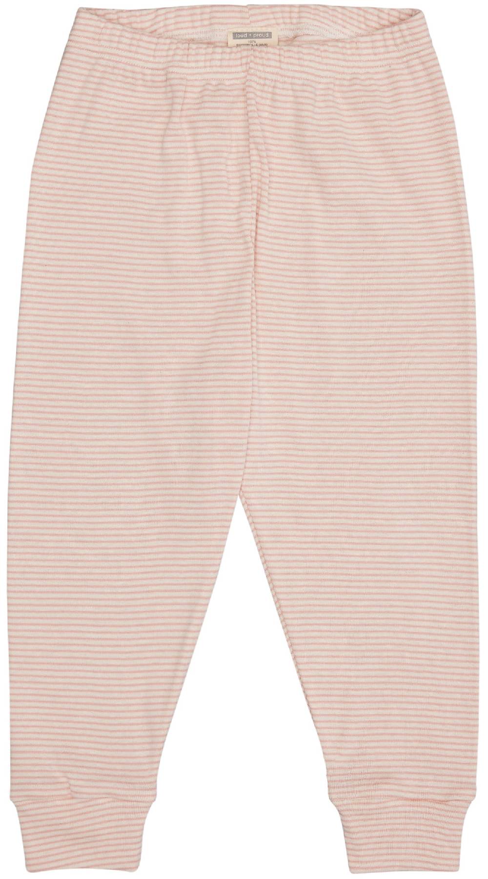 Loud Proud Schlafanzug Streifen Aus Feinripp