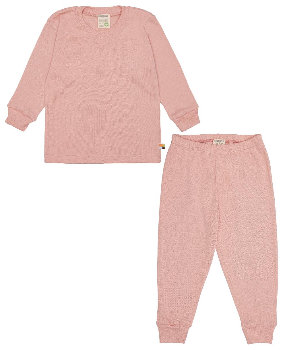 Loud Proud Schlafanzug Uni aus Feinripp