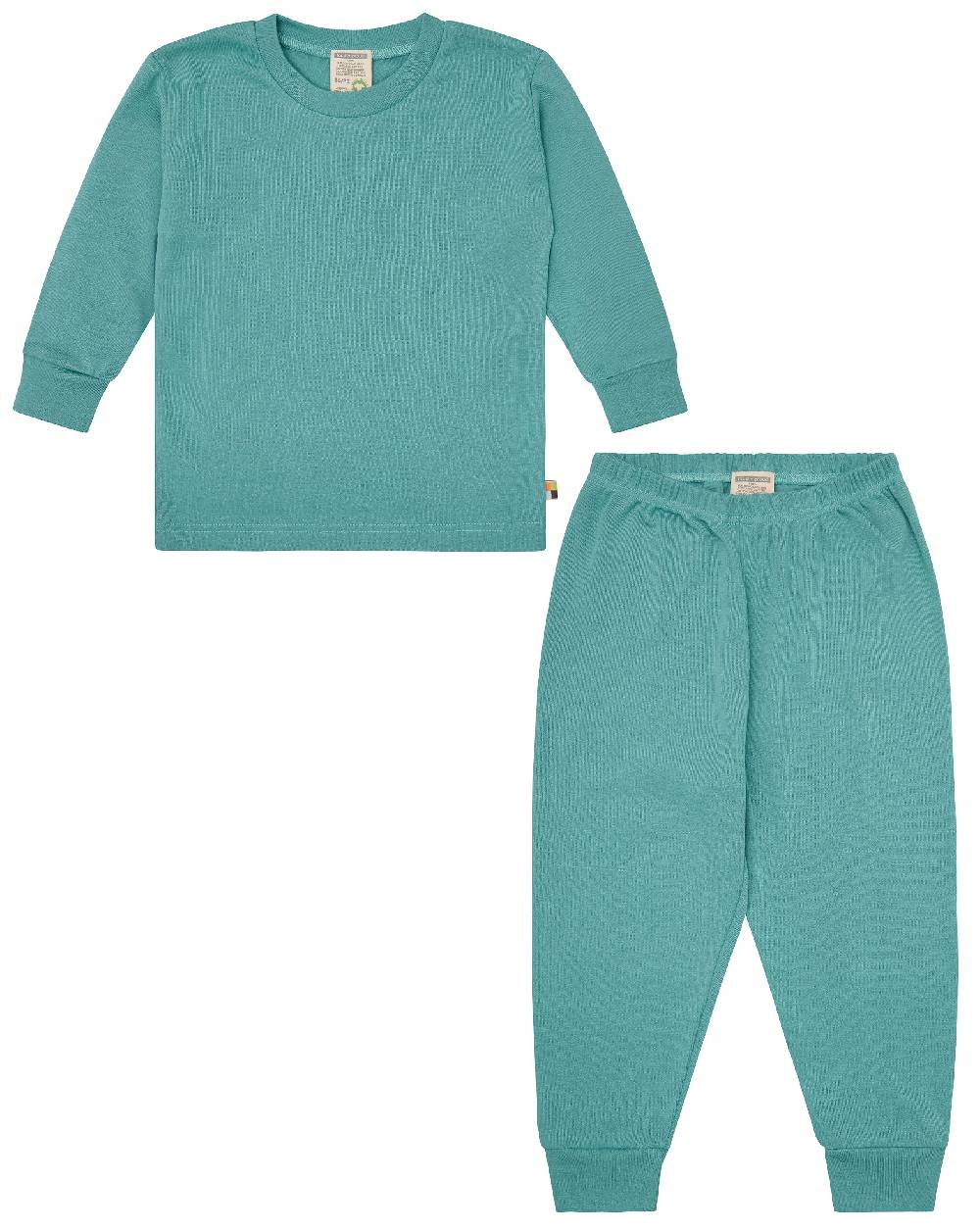 Loud Proud Schlafanzug Uni aus Feinripp