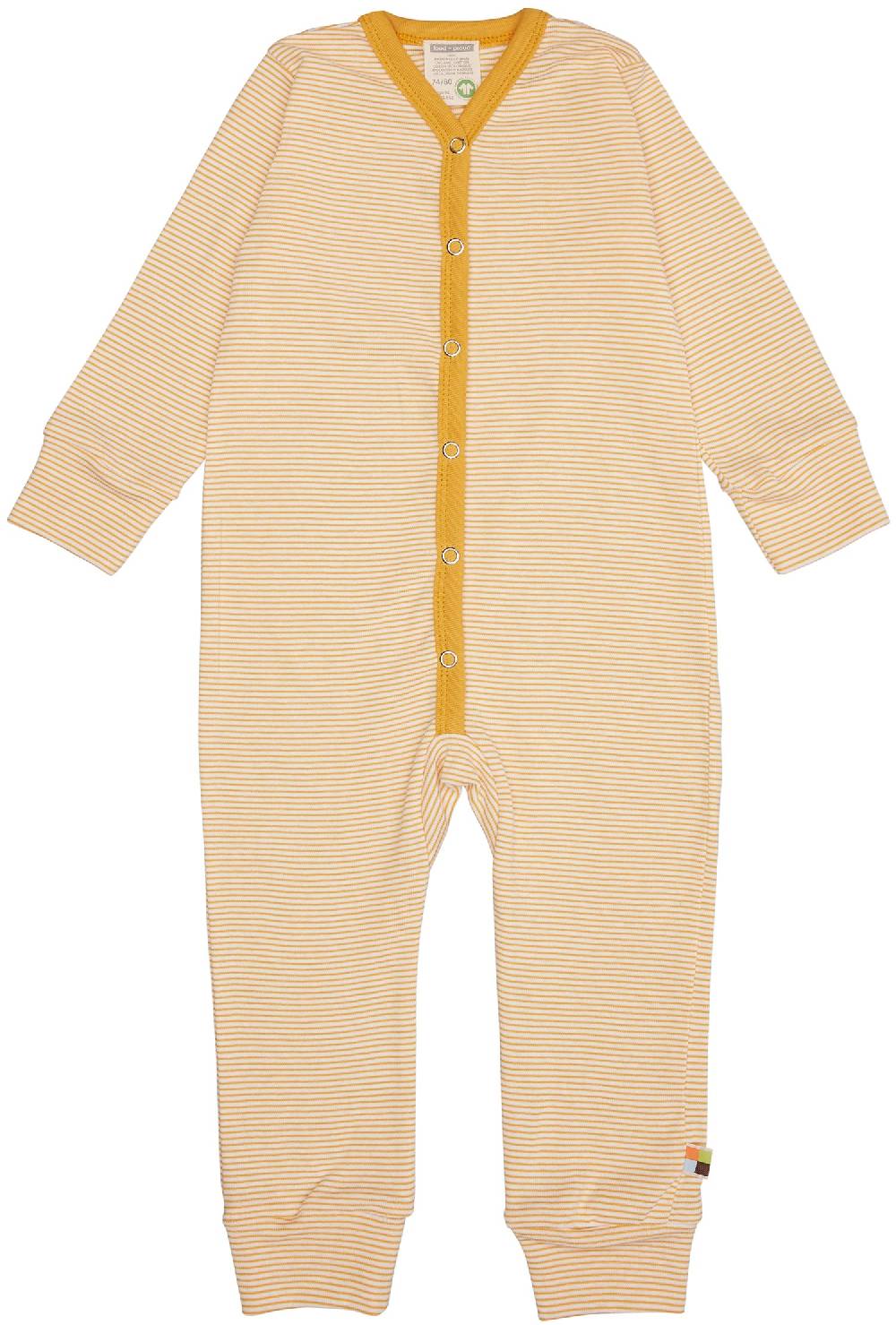 Loud Proud Schlafoverall Streifen aus Feinripp