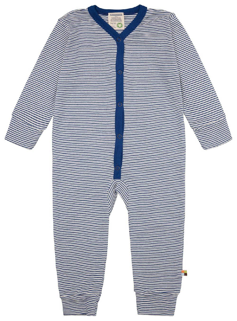 Loud Proud Schlafoverall Streifen aus Feinripp