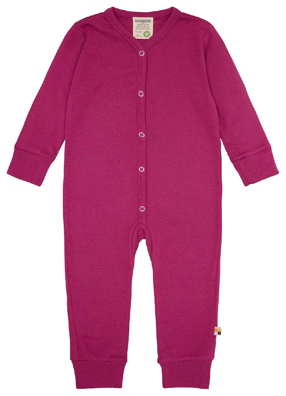 Loud Proud Schlafoverall Uni aus Feinripp