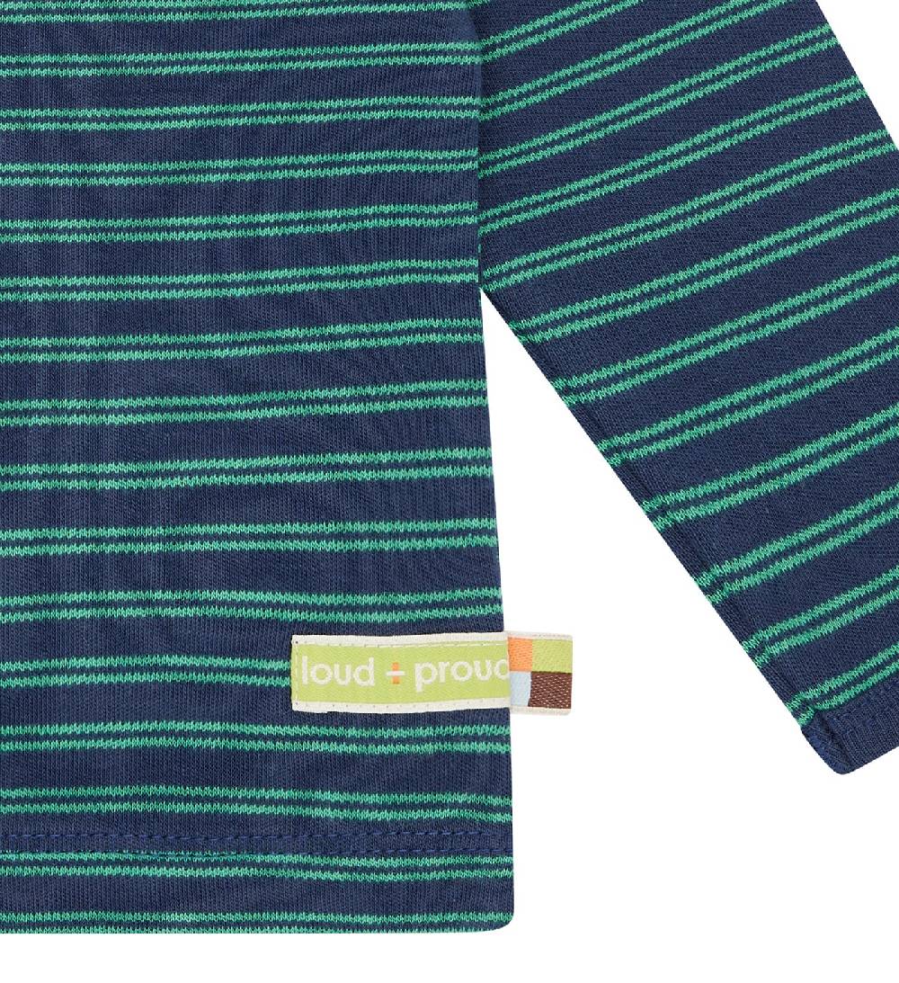 Loud Proud Shirt Langarm Gestreift