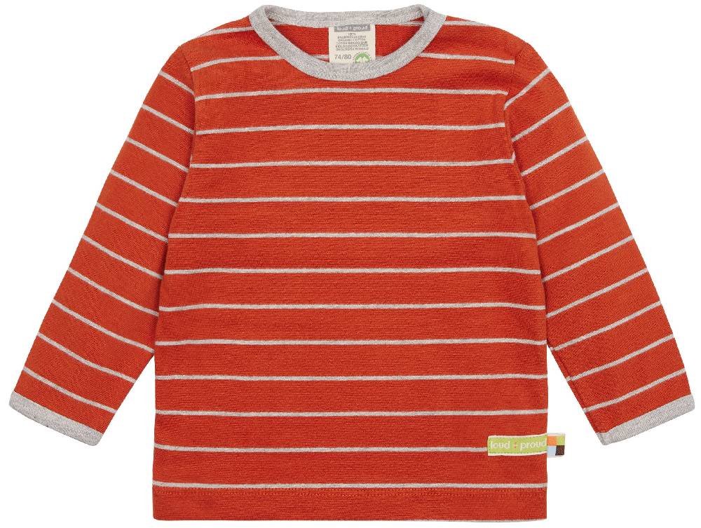 Loud Proud Shirt langarm gestreift