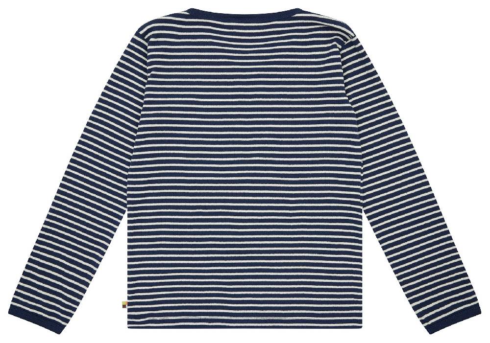 Loud Proud Shirt Langarm Gestreift Mit Rippe