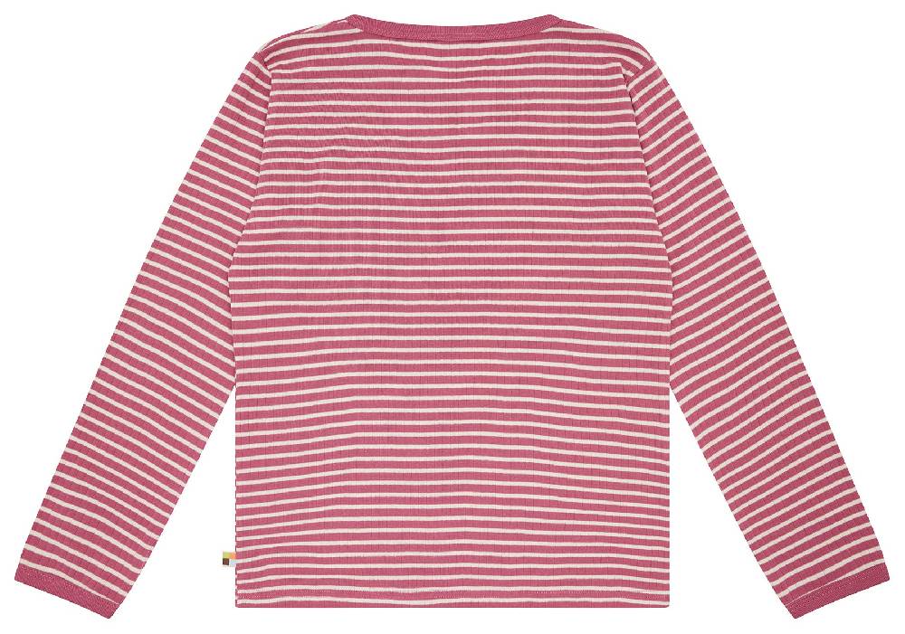 Loud Proud Shirt Langarm Gestreift Mit Rippe