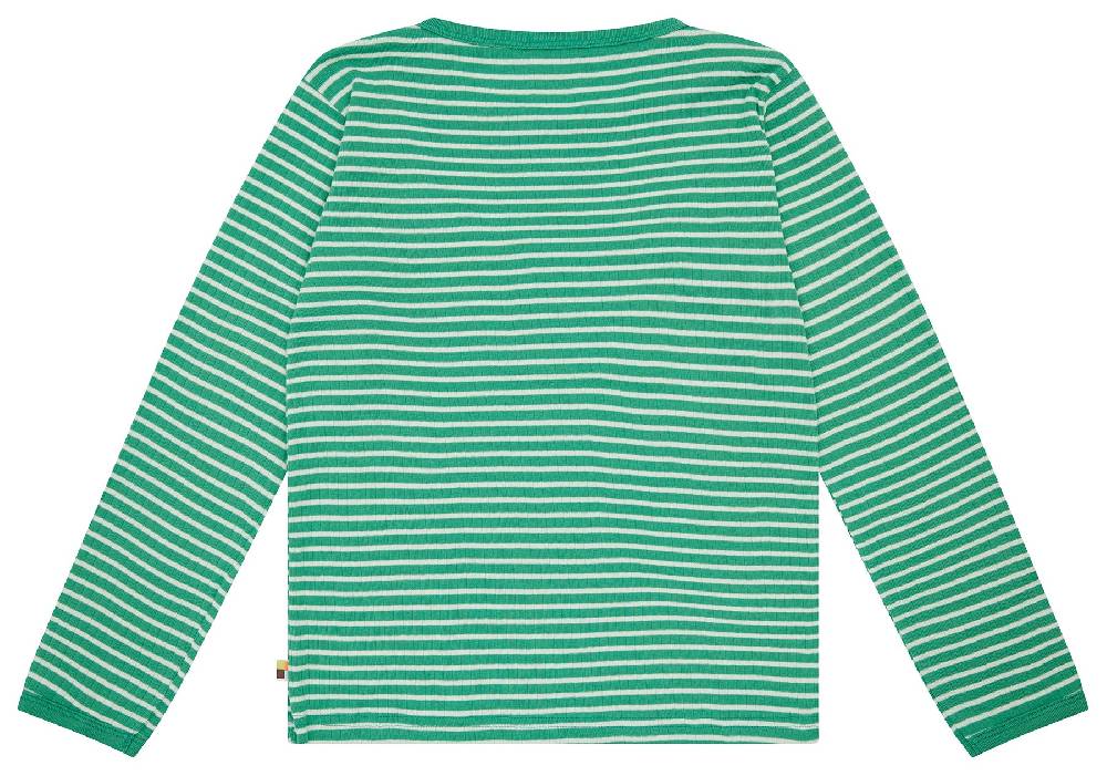 Loud Proud Shirt Langarm Gestreift Mit Rippe
