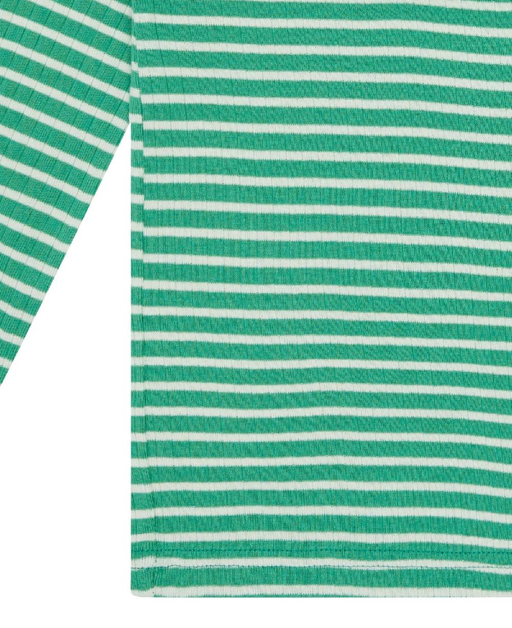 Loud Proud Shirt Langarm Gestreift Mit Rippe