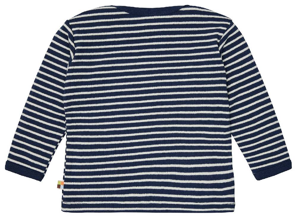 Loud Proud Shirt Langarm Gestreift Mit Rippe