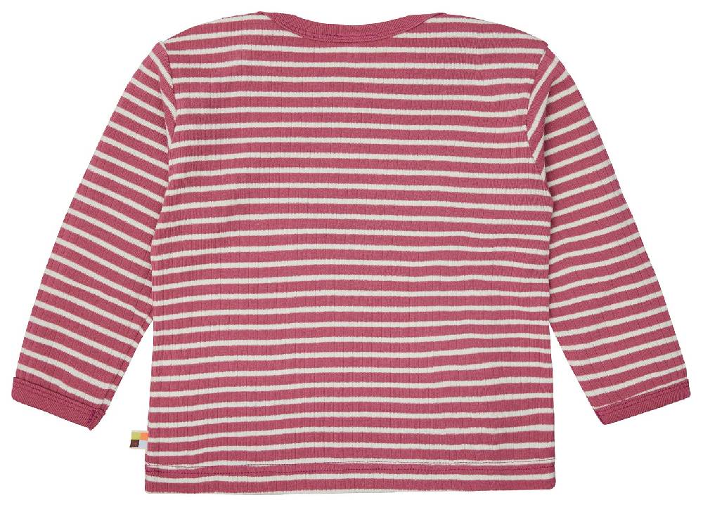 Loud Proud Shirt Langarm Gestreift Mit Rippe