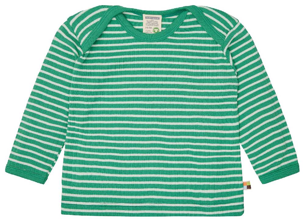 Loud Proud Shirt langarm gestreift mit Rippe