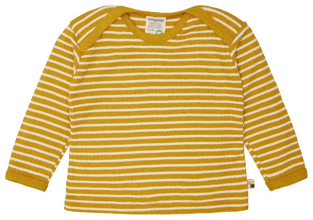 Loud Proud Shirt langarm gestreift mit Rippe