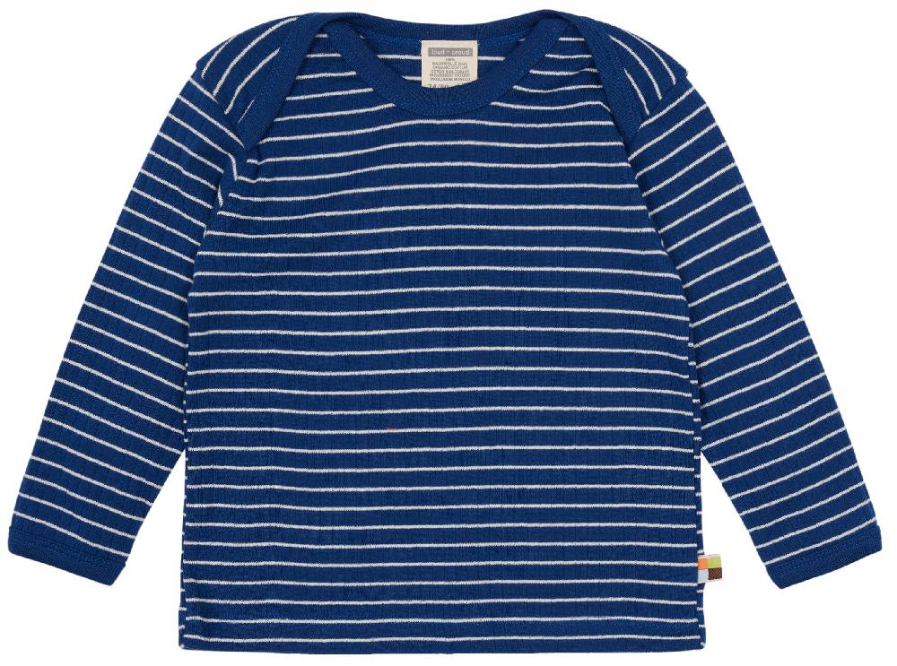 Loud Proud Shirt langarm gestreift mit Rippe