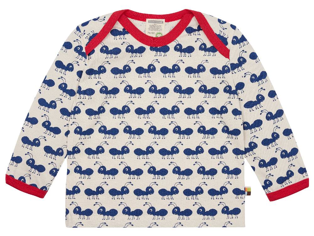 Loud Proud Shirt Langarm mit Druck Ameisen