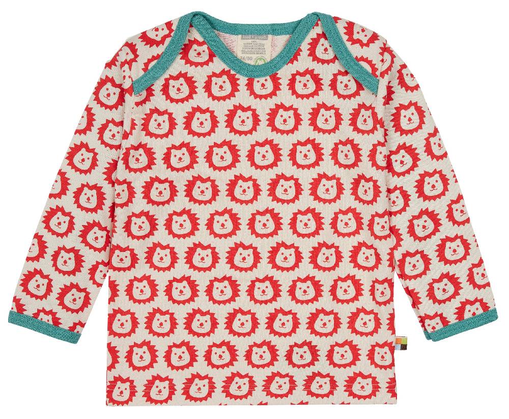 Loud Proud Shirt langarm mit Druck