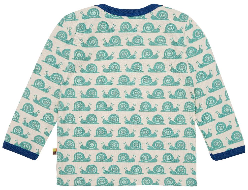 Loud Proud Shirt Langarm Mit Druck Schnecken