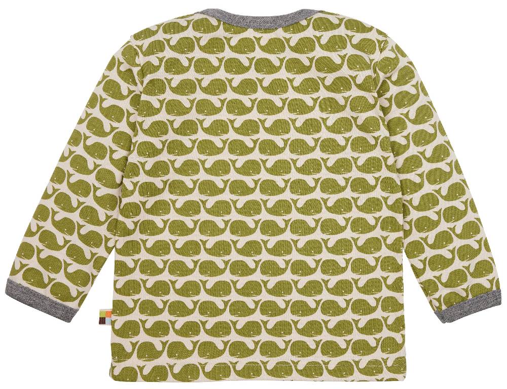 Loud Proud Shirt Langarm Mit Druck Wale