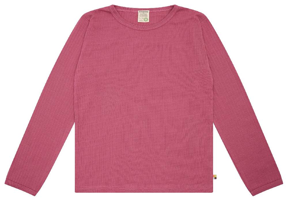 Loud Proud Shirt langarm Uni mit Rippe