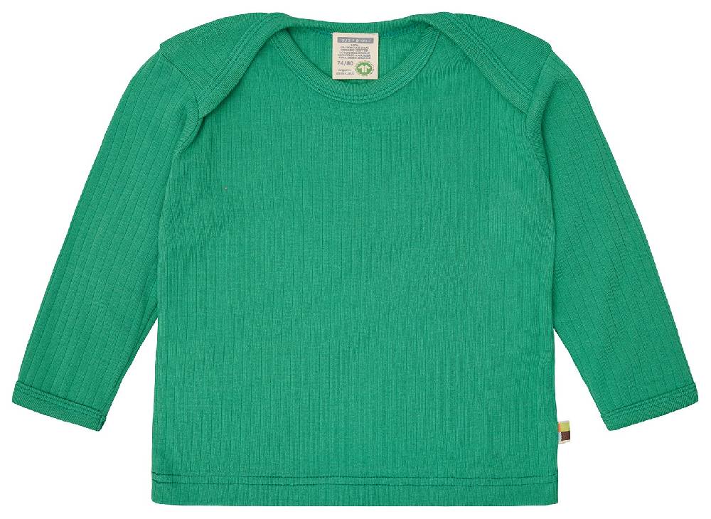 Loud Proud Shirt langarm Uni mit Rippe