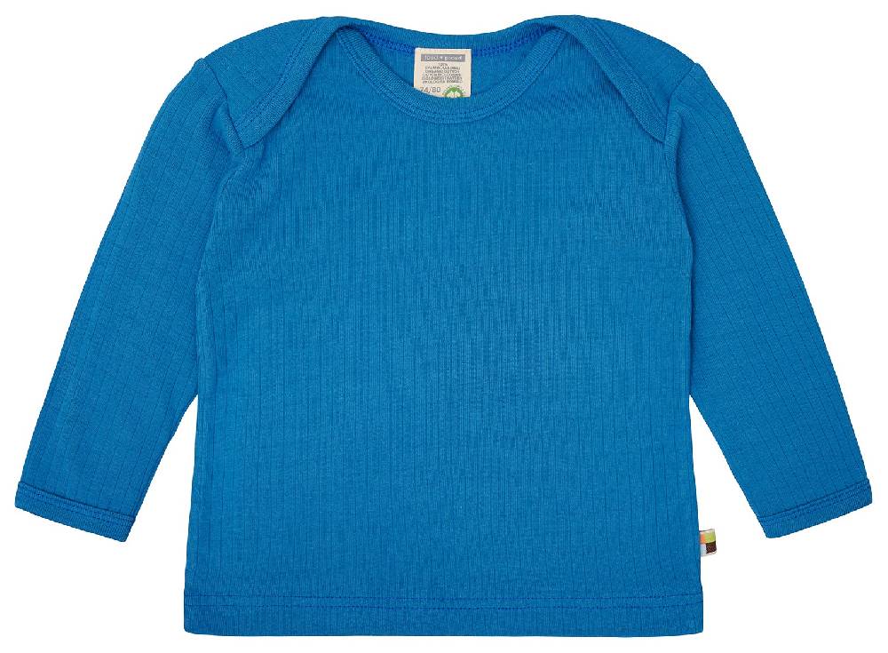 Loud Proud Shirt langarm Uni mit Rippe