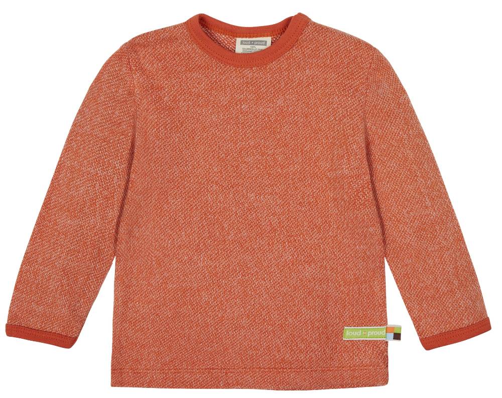 Loud Proud Shirt Melange Strick